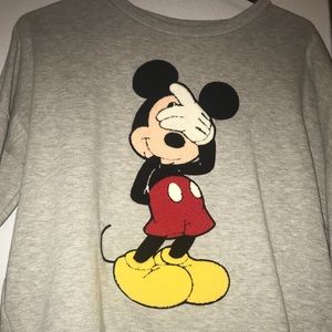 Mickey crew neck sweatshirt